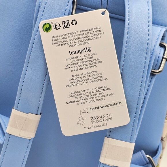 Studio Ghibli My Neighbor Totoro Berry Picking Mini Backpack - Picture 8 of 11